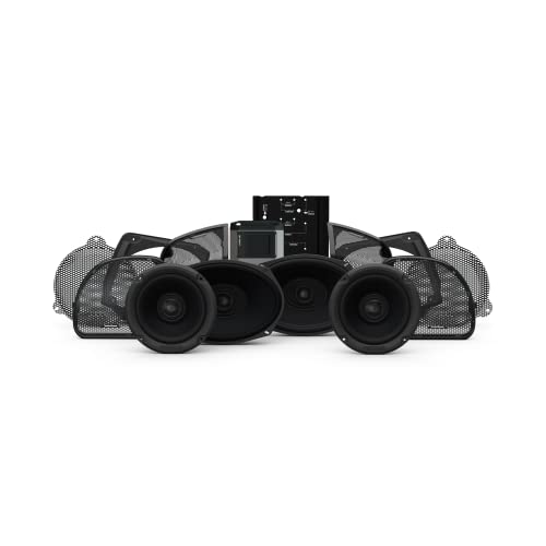 Rockford Fosgate HD14-STG3 Fairing Speakers, Saddlebag Speakers and 800-Watt Amplifier Kit for Select 2014+ Harley Davidson Road Glide & Street Glide Motorcycles Rockford Fosgate HD14-STG3 Fairing Speakers, Saddlebag Speakers and 800-Watt Amplifier Kit for Select 2014+ Harley Davidson Road Glide & Street Glide Motorcycles